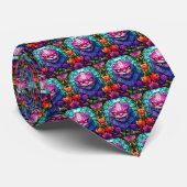Monster Art Neck Tie Krawatte (Gerollt)