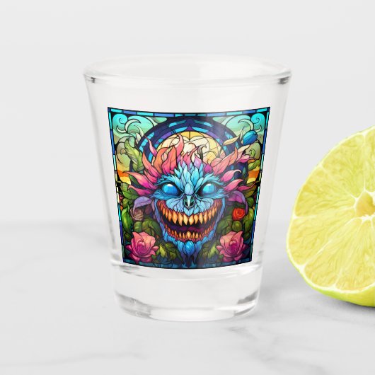 Monster Art Shooting Glass Schnapsglas (Vorderseite)