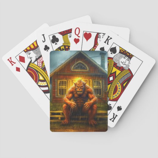 Monster Art Spielkarten (Rückseite)