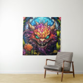 Monster Art Tapestes Wandteppich (Beispiel)