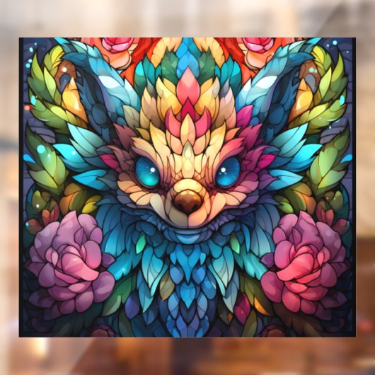 Monster Art Window Clying Fensteraufkleber (Blatt 2)