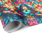 Monster Art Wrapping Paper Geschenkpapier (Rolleneckpunkt)