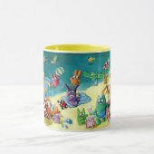 Monster auf dem Strand Tasse (Zentrum)