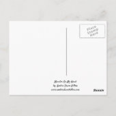 Monster auf meinem Kopf Postkarte (Rückseite)