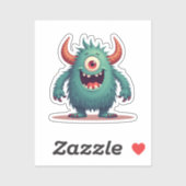 Monster Aufkleber (Blatt)