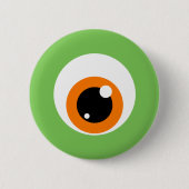 Monster-Augen-Knopf Button (Vorderseite)
