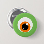 Monster-Augen-Knopf Button (Vorne & Hinten)