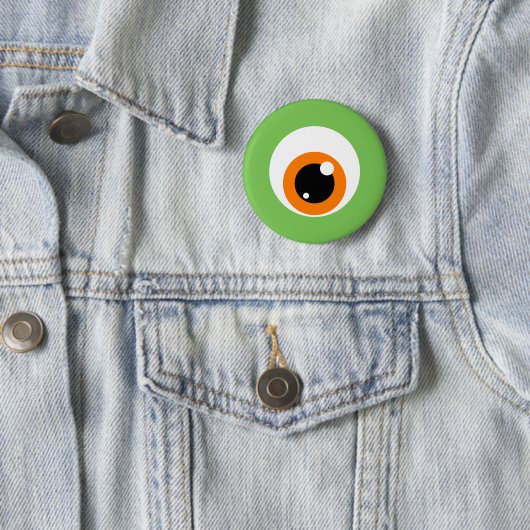 Monster-Augen-Knopf Button (Beispiel)