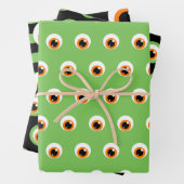 Monster-Augenwischpapier-Set Geschenkpapier Set (Beispiel)