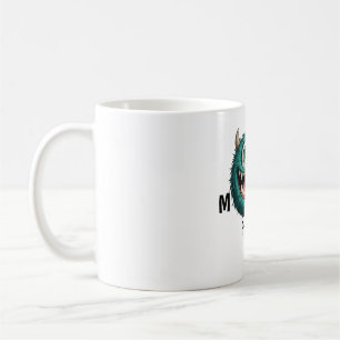 Monster aus dem Jahr Lustige benutzerdefinierte Kaffeetasse