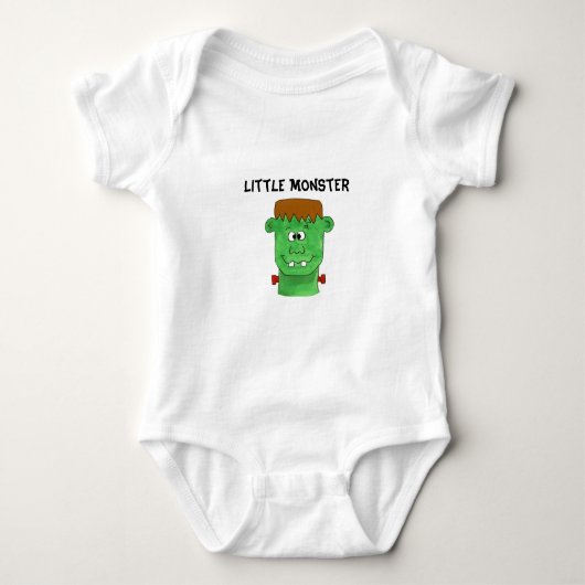 Monster-Baby-Overall Baby Strampler (Vorderseite)