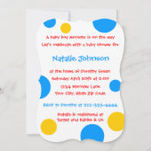 Monster-Babyparty Einladung (Rückseite)