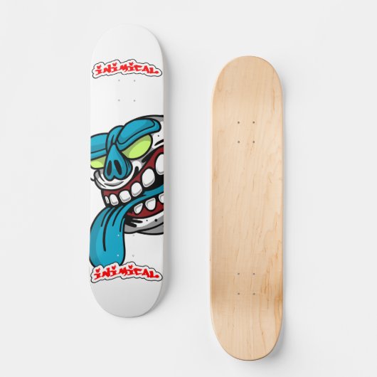 Monster-Ball Skateboard (Vorderseite)
