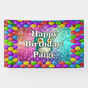 Monster-Banner zum Personalisierten Geburtstag Banner