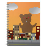 Monster-Bären-Notebook Notizblock (Vorderseite)