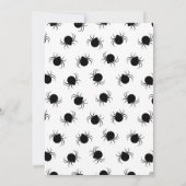 Monster Bash Frankenstein Halloween-Party Einladung (Rückseite)