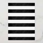 Monster Bash Fun Spooky Vampire Halloween Party Folieneinladung (Rückseite)