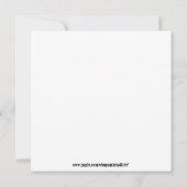 Monster Bash Geburtstagsparty Einladungen (Rückseite)