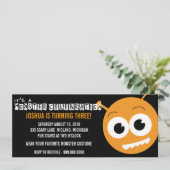 Monster Bash Geburtstagsparty Einladungen (Stehend Vorderseite)