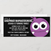 Monster Bash Geburtstagsparty Einladungen (Vorne/Hinten)