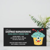 Monster Bash Geburtstagsparty Einladungen (Stehend Vorderseite)