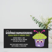 Monster Bash Geburtstagsparty Einladungen (Stehend Vorderseite)