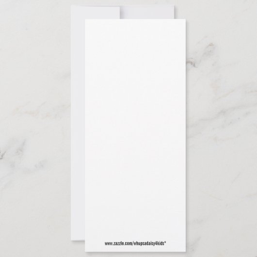 Monster Bash Geburtstagsparty Einladungen (Rückseite)