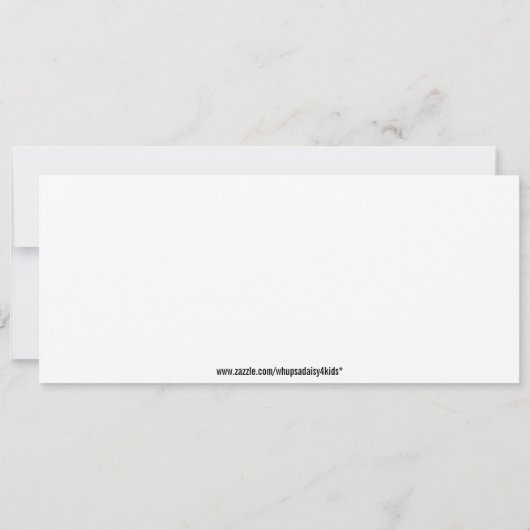 Monster Bash Geburtstagsparty Einladungen (Rückseite)