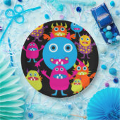 Monster Bash Geburtstagsparty Spaß Halloween Pappteller (Party)