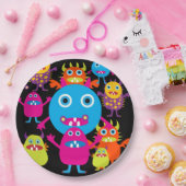 Monster Bash Geburtstagsparty Spaß Halloween Pappteller (Party)