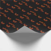 Monster Bash Halloween Geschenkpapier (Ecke)