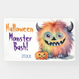 Monster Bash Halloween-Party Banner