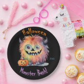 Monster Bash Halloween-Party Pappteller (Party)