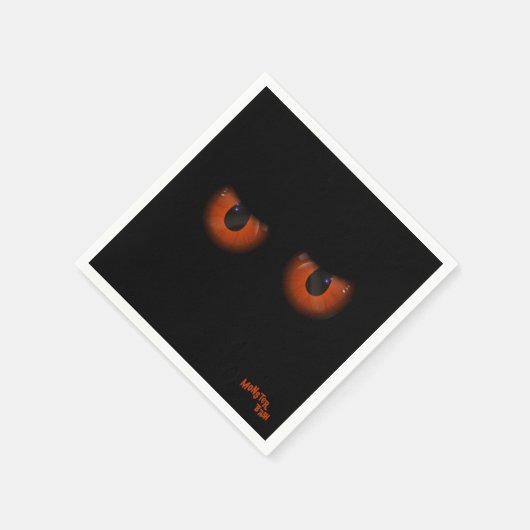 Monster Bash Halloween Serviette (Ecke)