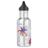 Monster Bash in Clouds Personalisierte Wasserflasc Edelstahlflasche (Links)