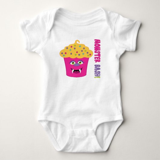 Monster-Bash-Körperanzug Baby Strampler (Vorderseite)