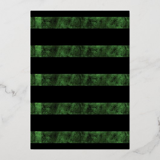 Monster Bash | Spooky Frankenstein Halloween-Party Folieneinladung (Rückseite)