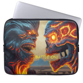 Monster Battle Laptopschutzhülle