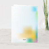 Monster Bear Kindergeburtstag Party Karte (Rückseite)