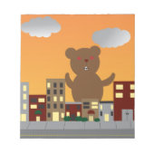 Monster Bear Notepad Notizblock (Vorderseite)