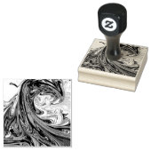 Monster | Beste abstrakte Malerei Gummistempel (Stempel)