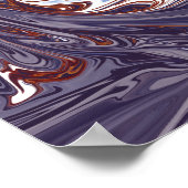 Monster | Beste abstrakte Malerei Poster (Ecke)