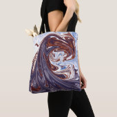 Monster | Beste abstrakte Malerei Tasche (Von Nahem)