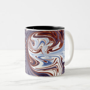 Monster   Beste abstrakte Malerei Zweifarbige Tasse