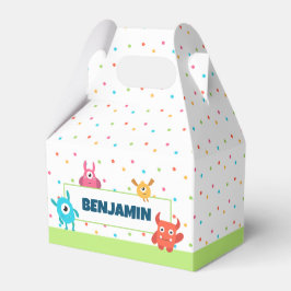 Monster Birthday Party Geschenkschachtel