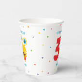 Monster Birthday Party Paper Cup Pappbecher (Rechts)