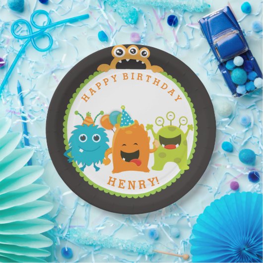 Monster Birthday Party Paper Teller (Party)