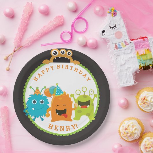 Monster Birthday Party Paper Teller (Party)