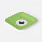 Monster Birthday Party Pappteller (Gewinkelt)