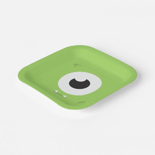 Monster Birthday Party Pappteller (Gewinkelt)